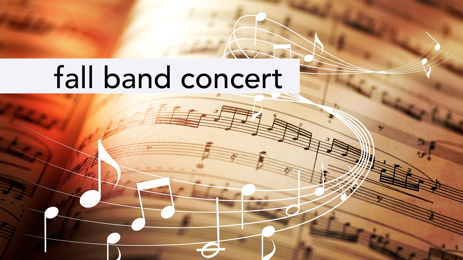Fall 2026 Choral Concert—