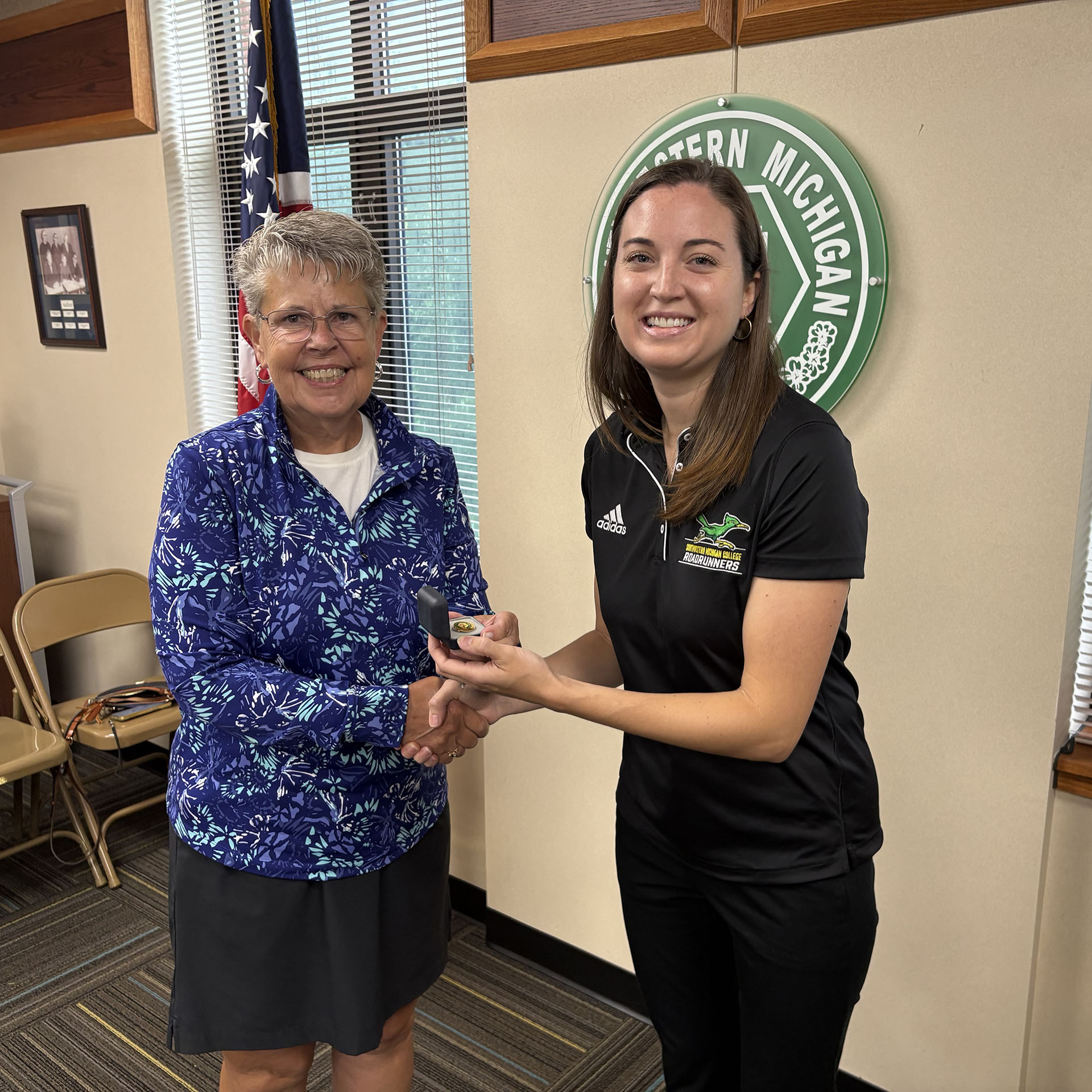 Treasurer Becky Moore, Allyson Harris of Granger, five years