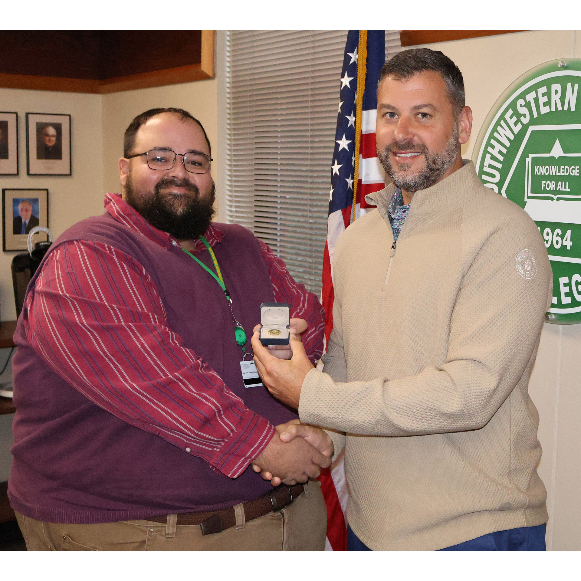 Cody Miller, 10 years; Trustee Todd Obren