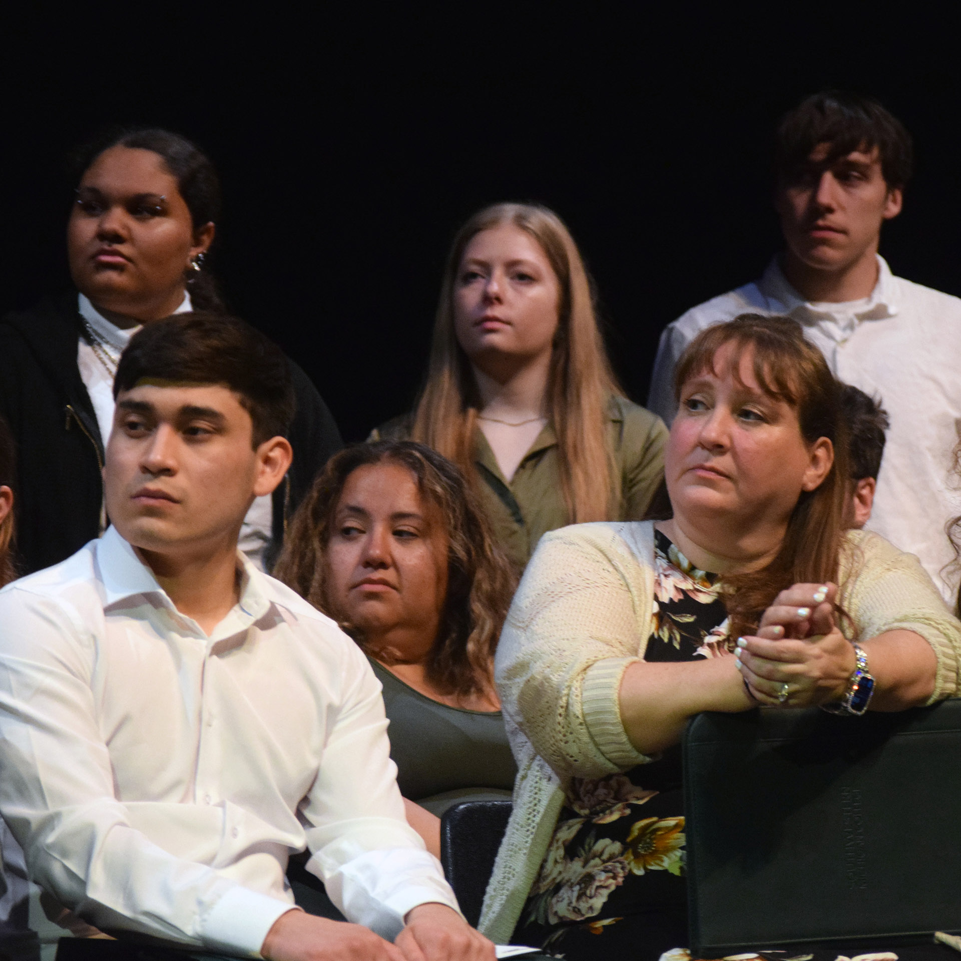 Students listening