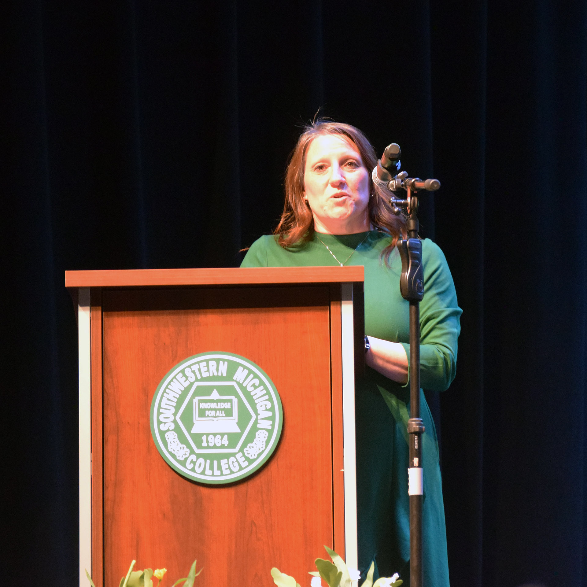 Dr. Melissa Kennedy, dean of the School  of Nursing and Health Services