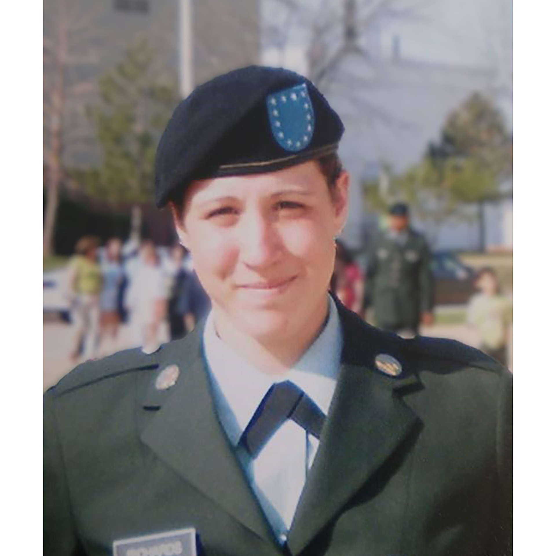 Laura Ritchie during her military service