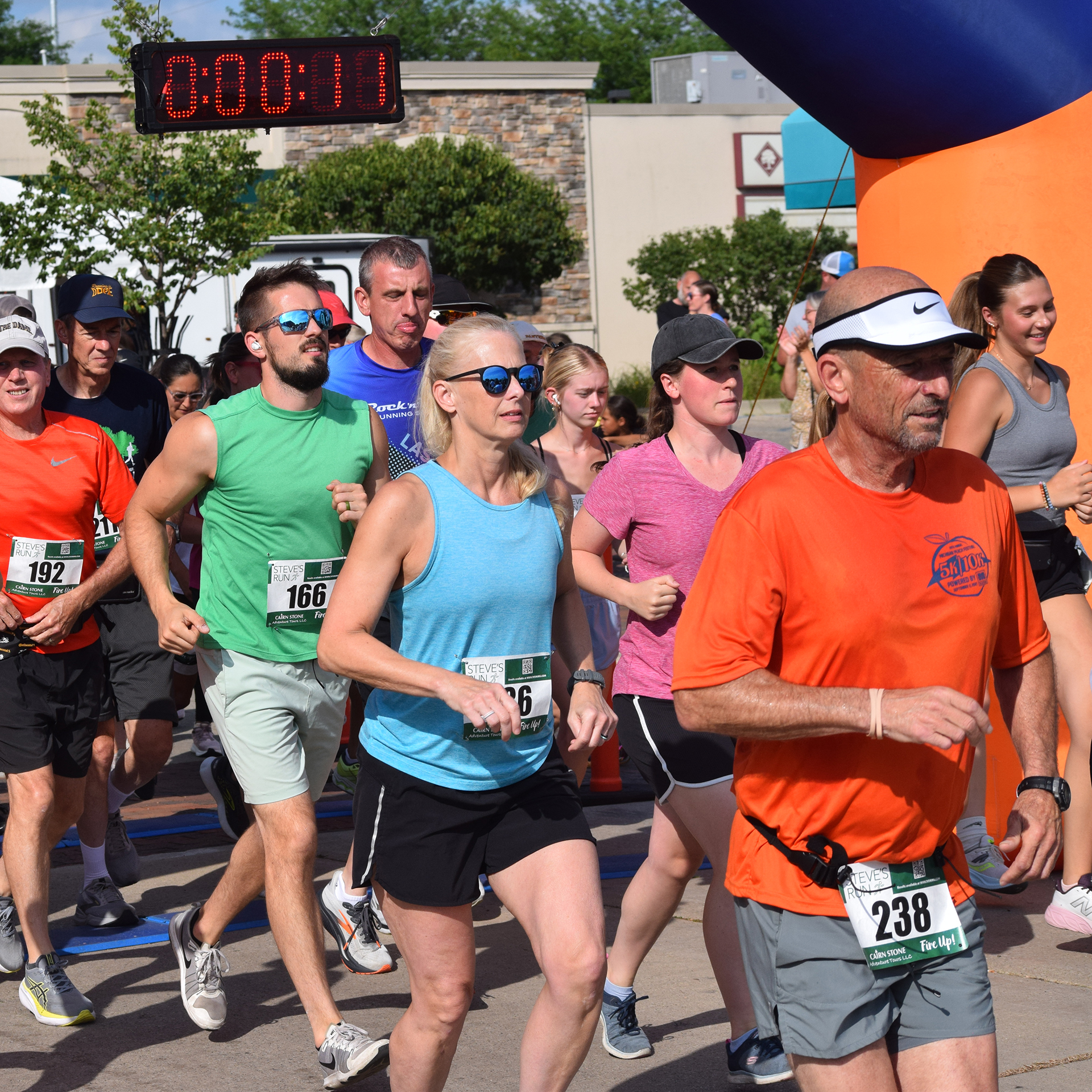 The start of the 2025 race